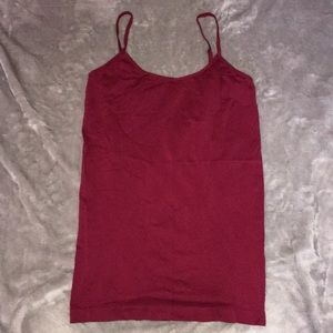 Maroon Nylon Camisole
